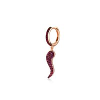 Mono orecchino Kurshuni Donna in Argento Zirconia KU598-3W0RS - KU598-3W0RS